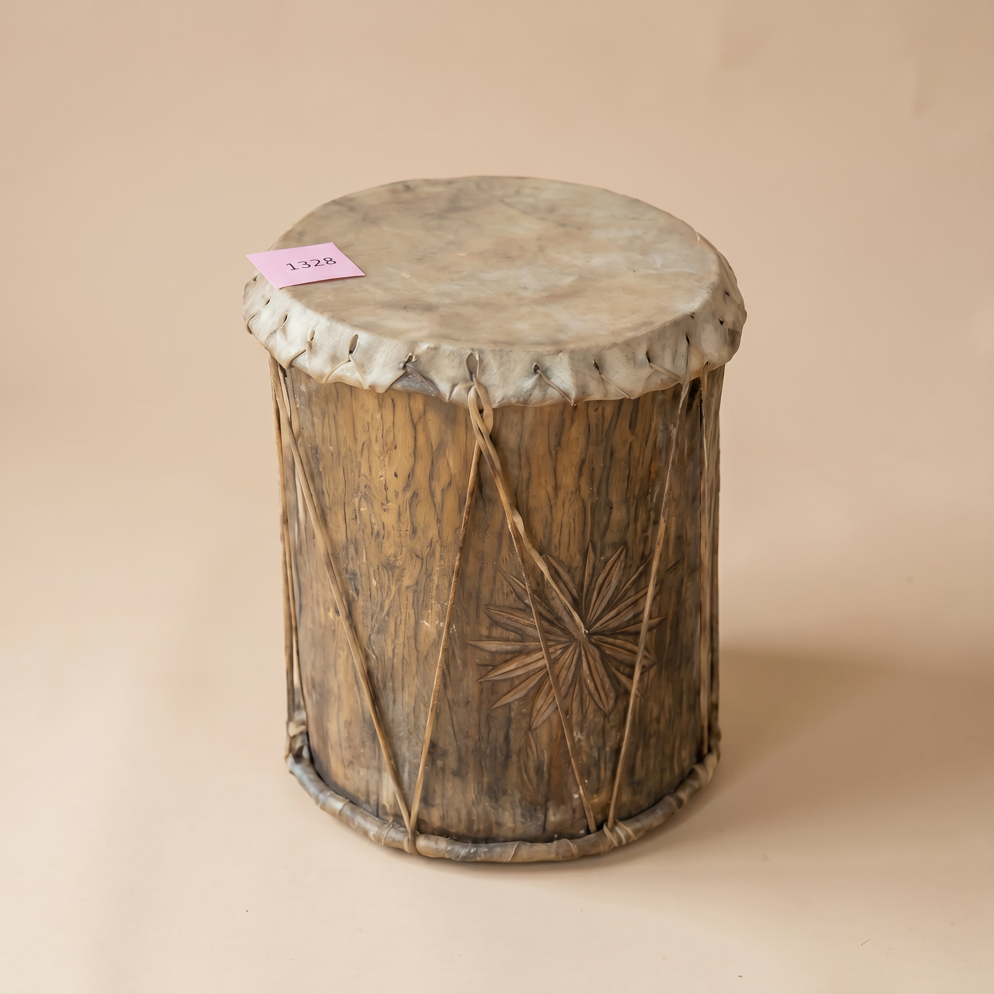 VINTAGE HAND DRUM (SMALL)
