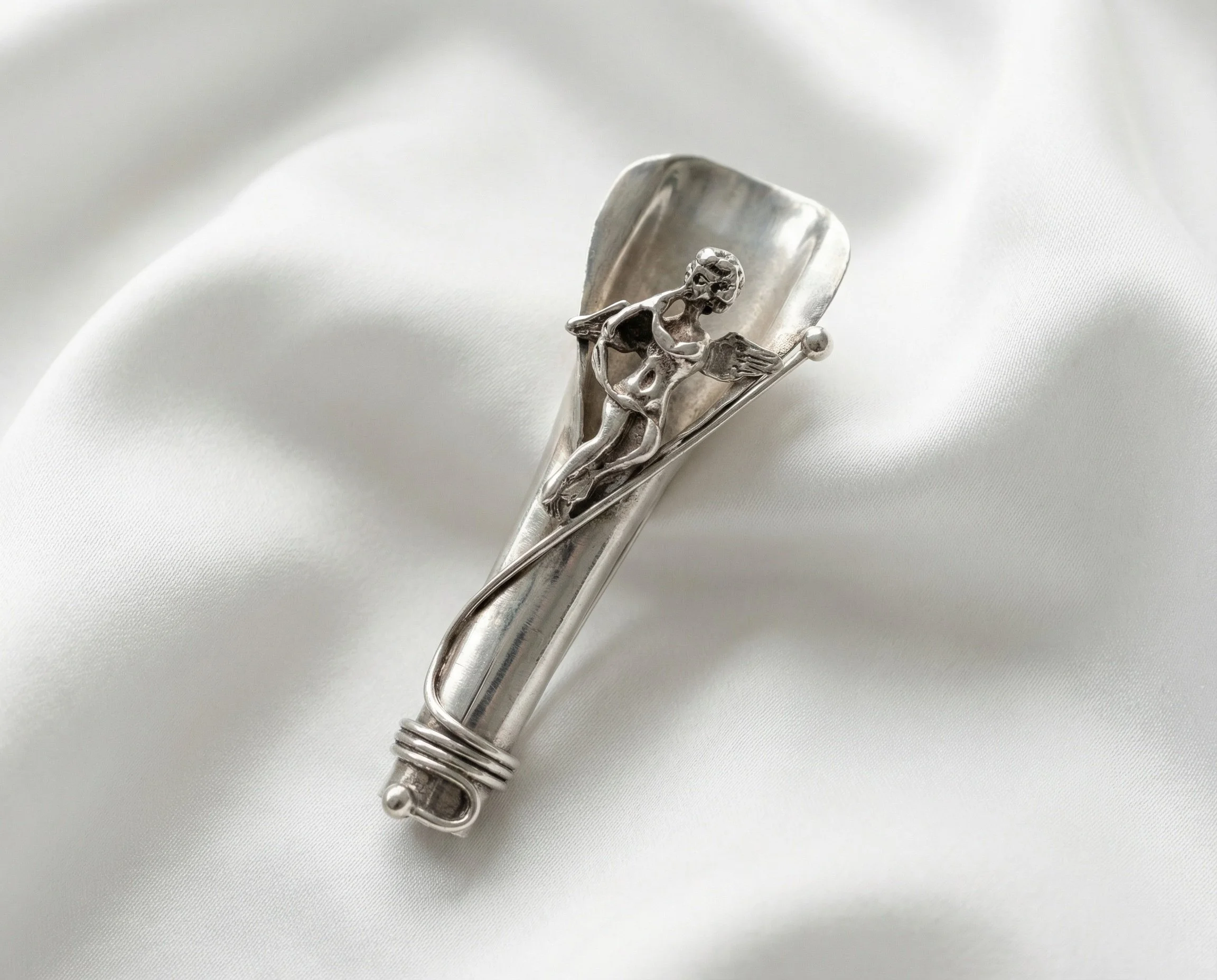 Winged Cherub Brooch