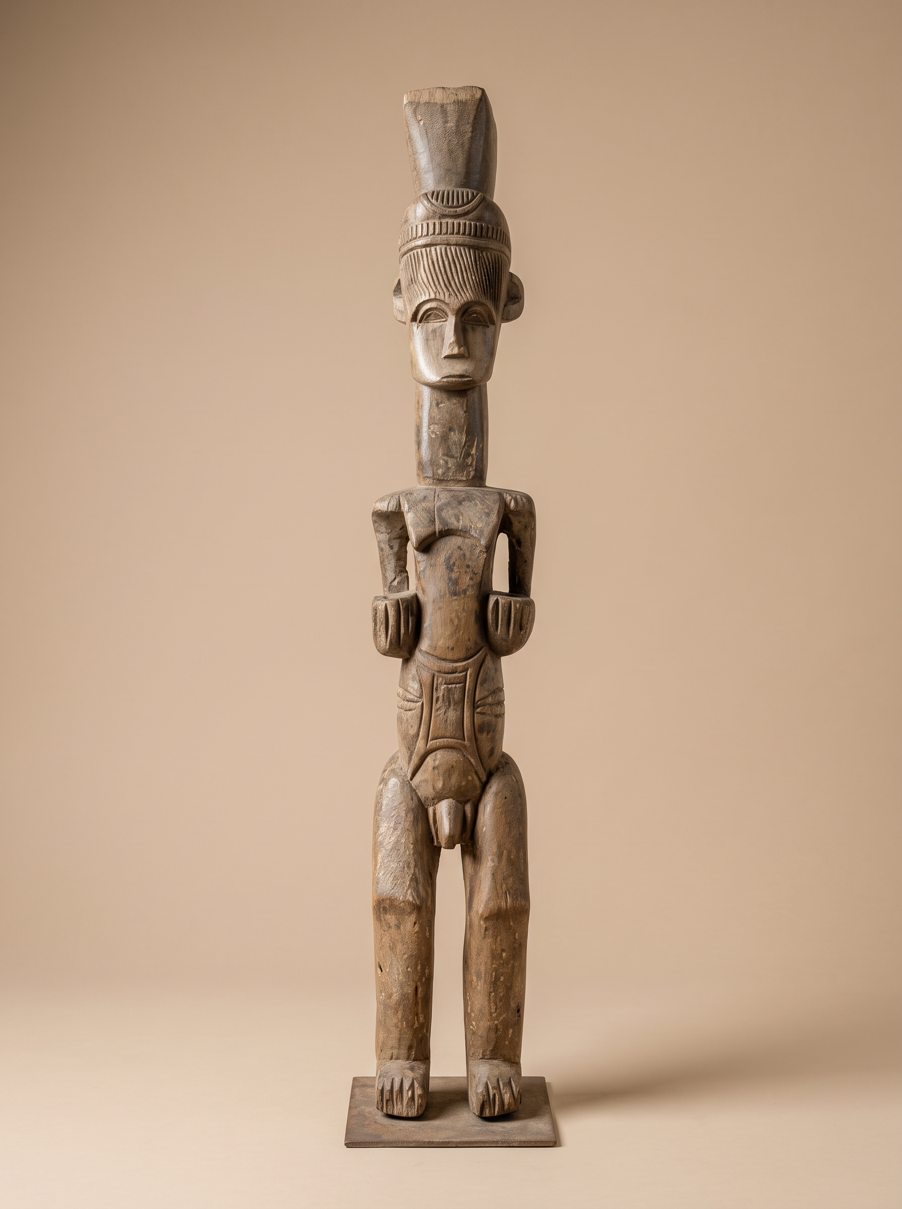 African Carved Standing Figure