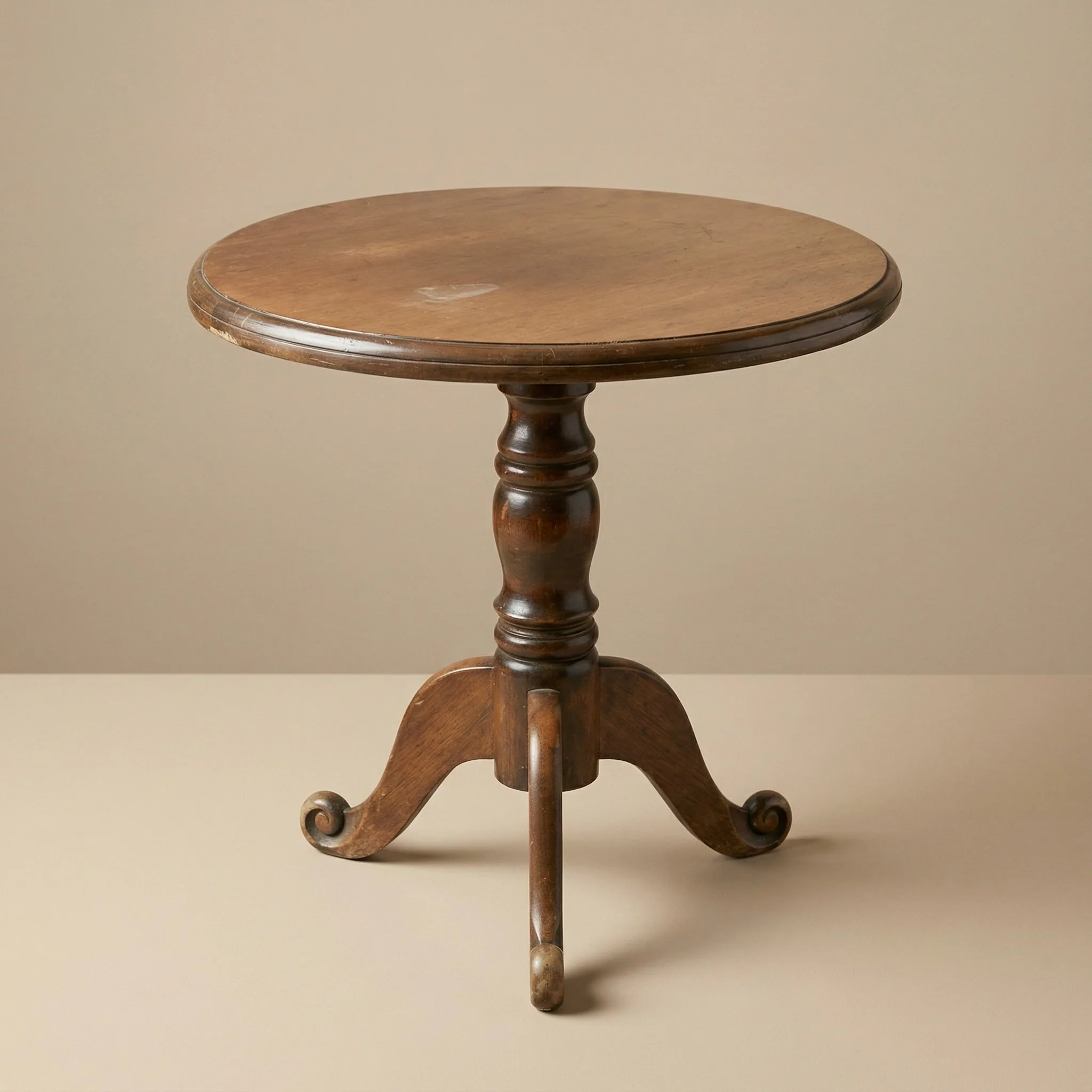 VICTORIAN PEDESTAL ROUND TABLE