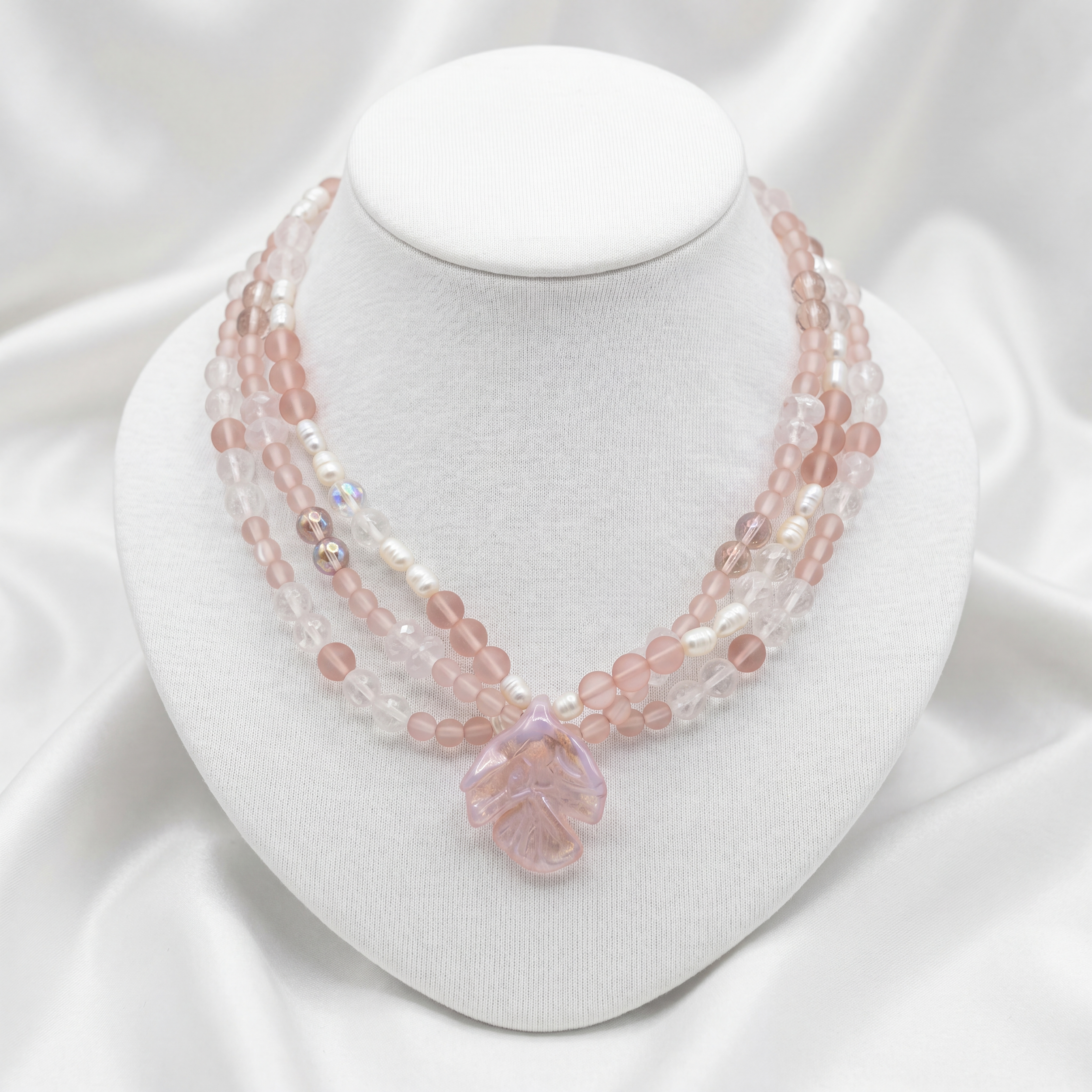 Blush Rose Necklace
