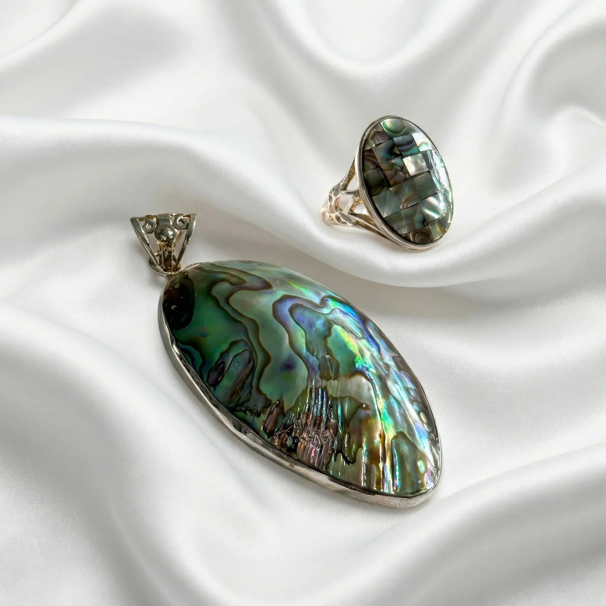 Abalone Mosaic Duo