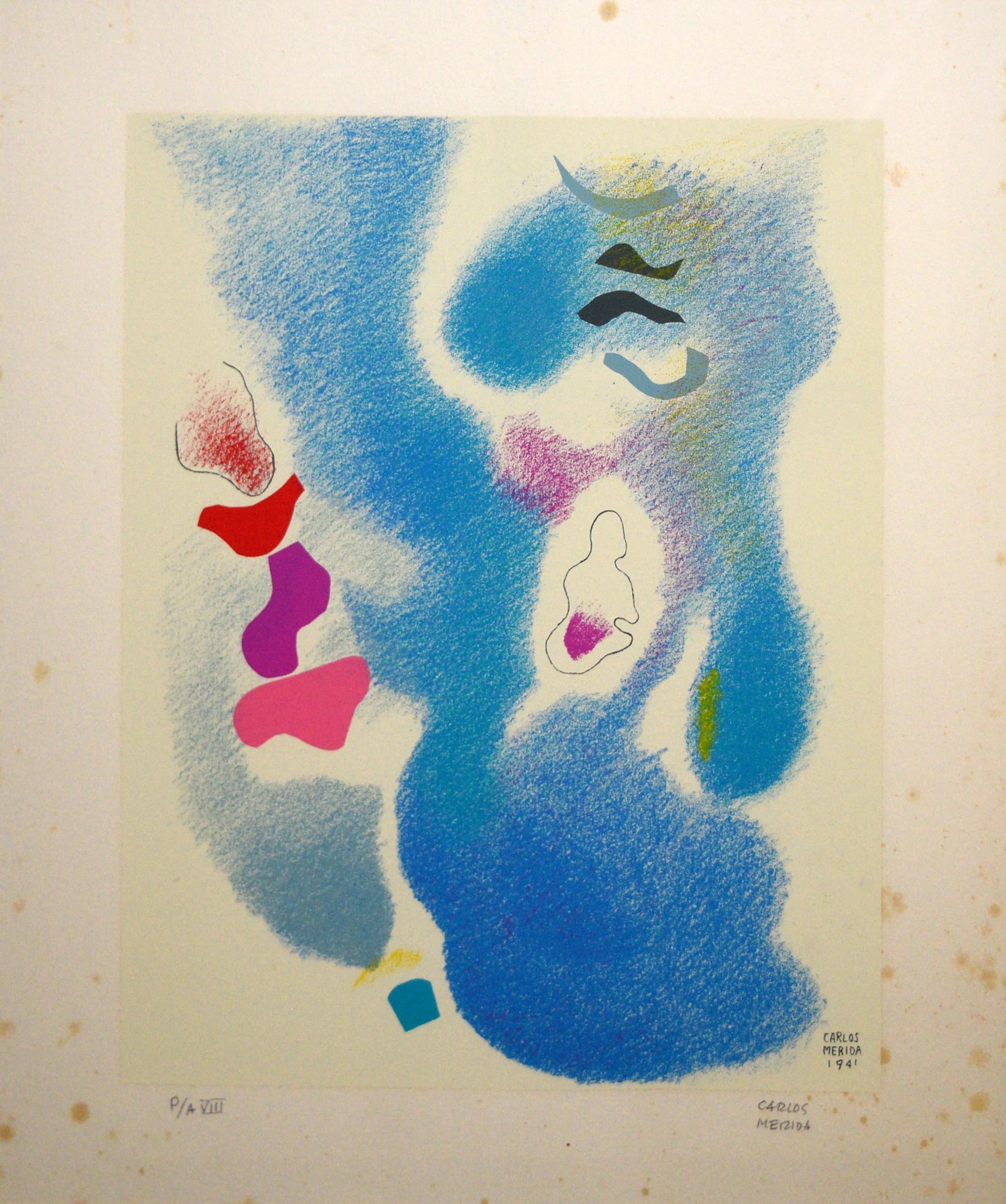 Carlos Mérida, Of the Series "Cielos Lumínicos"