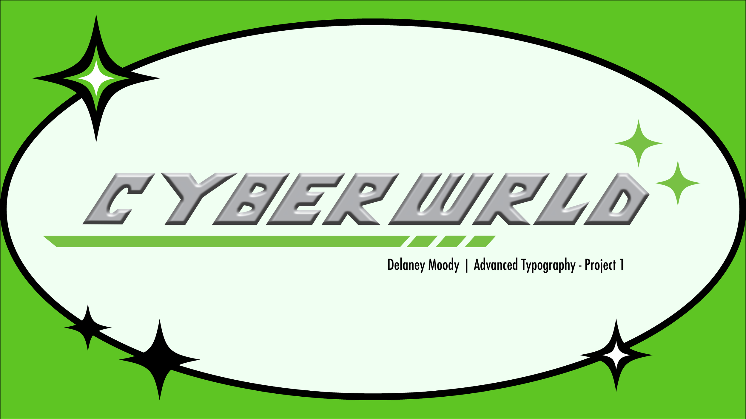 Cyberwrld (Custom Typeface)