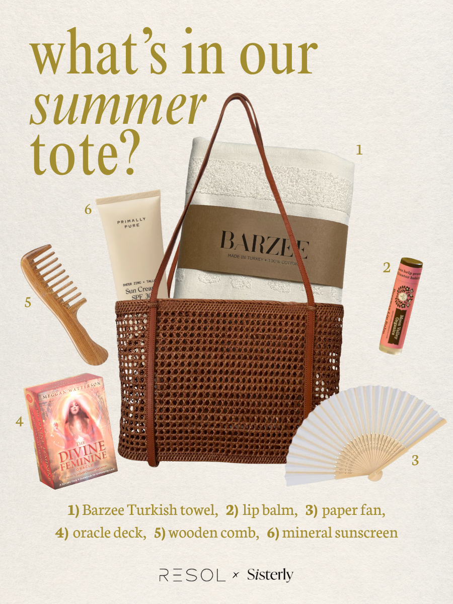 What's in Our Summer Tote? Everything You Need for a Slow Pool Day