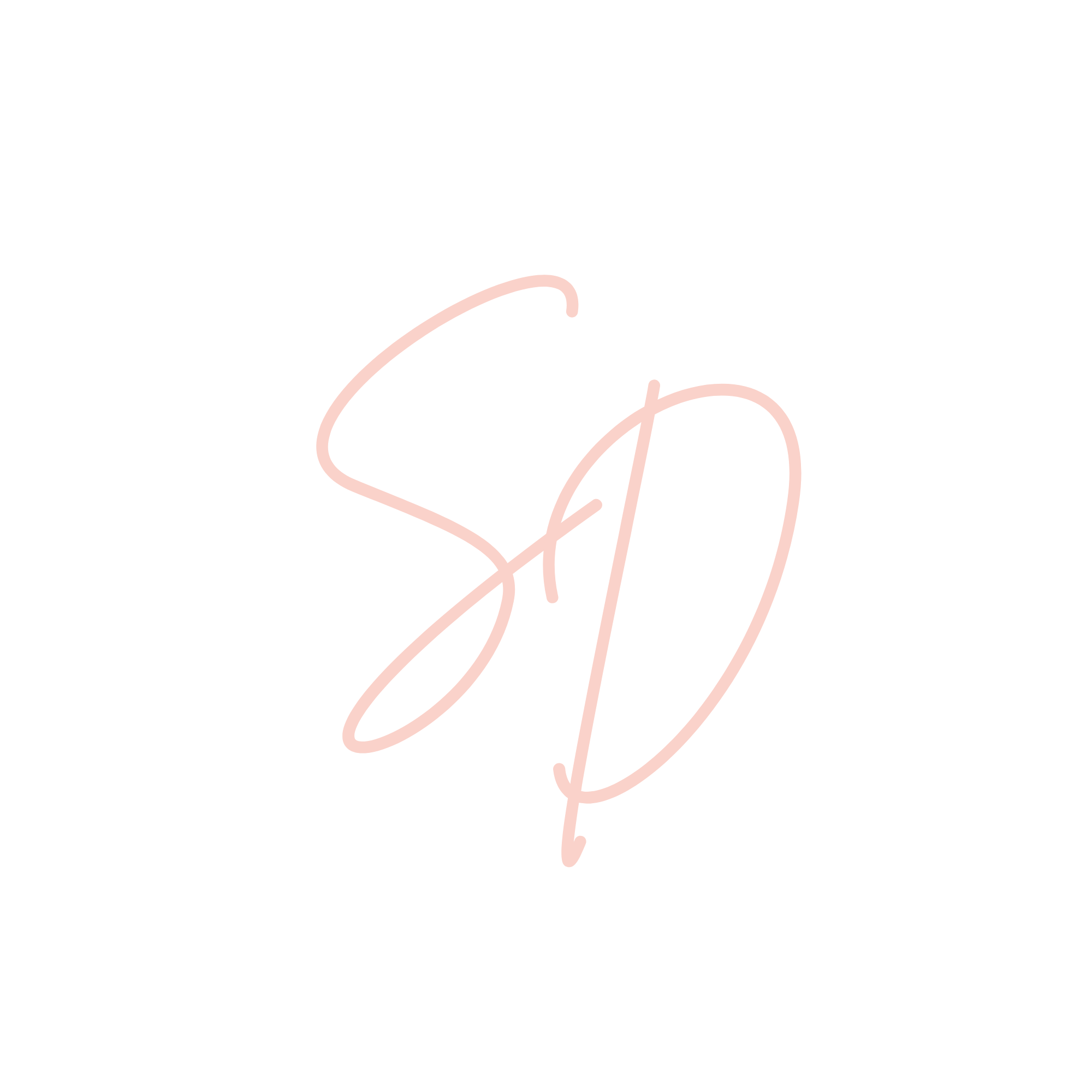 Black background with pink cursive text that reads "You".