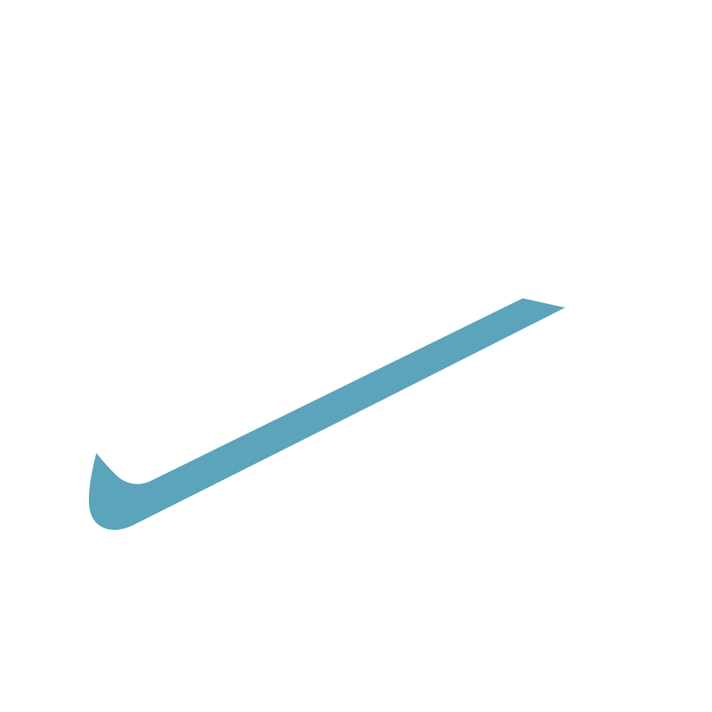 Nike logo incorporated into a shield design with a graduation cap.