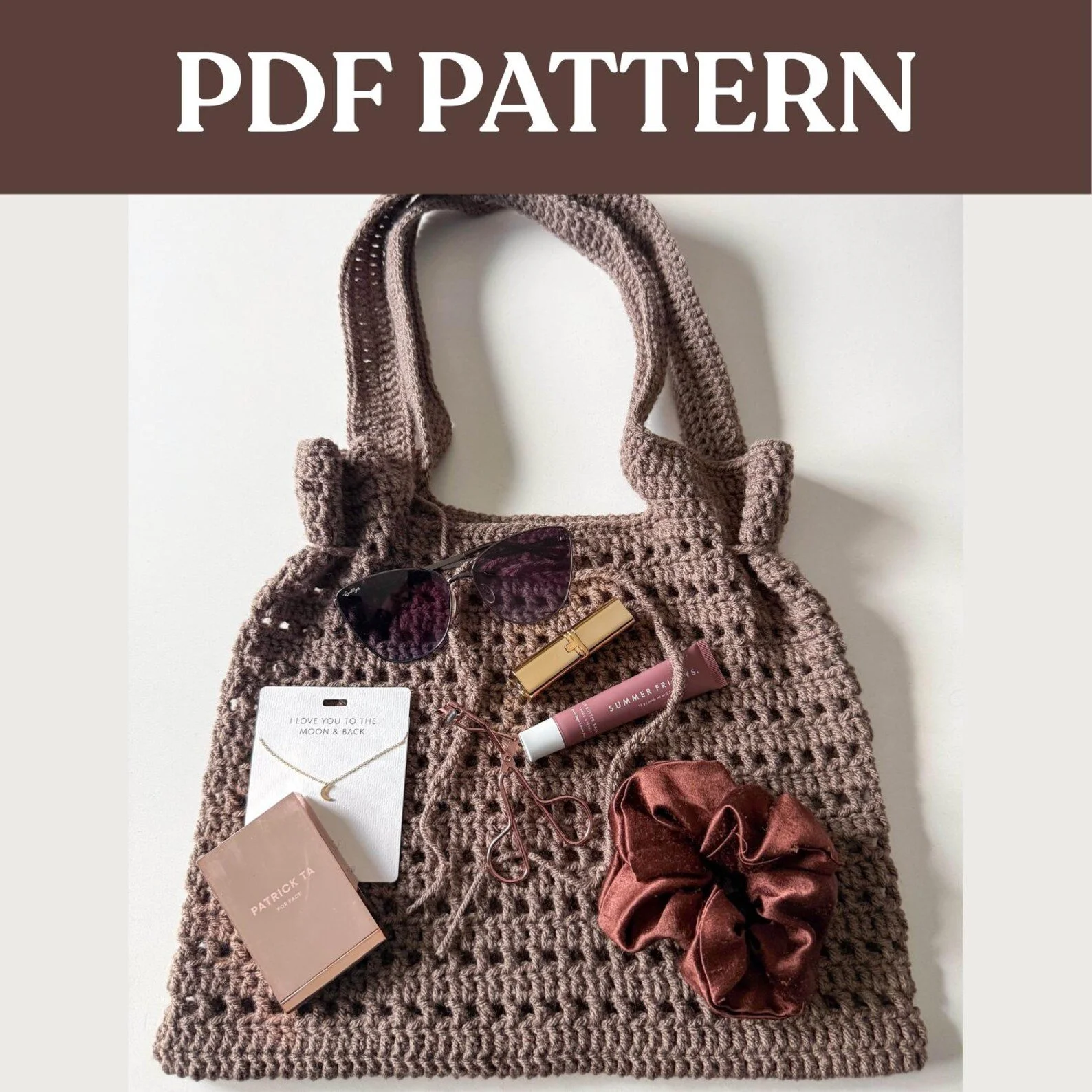 Everyday Tote Bag Crochet Pattern