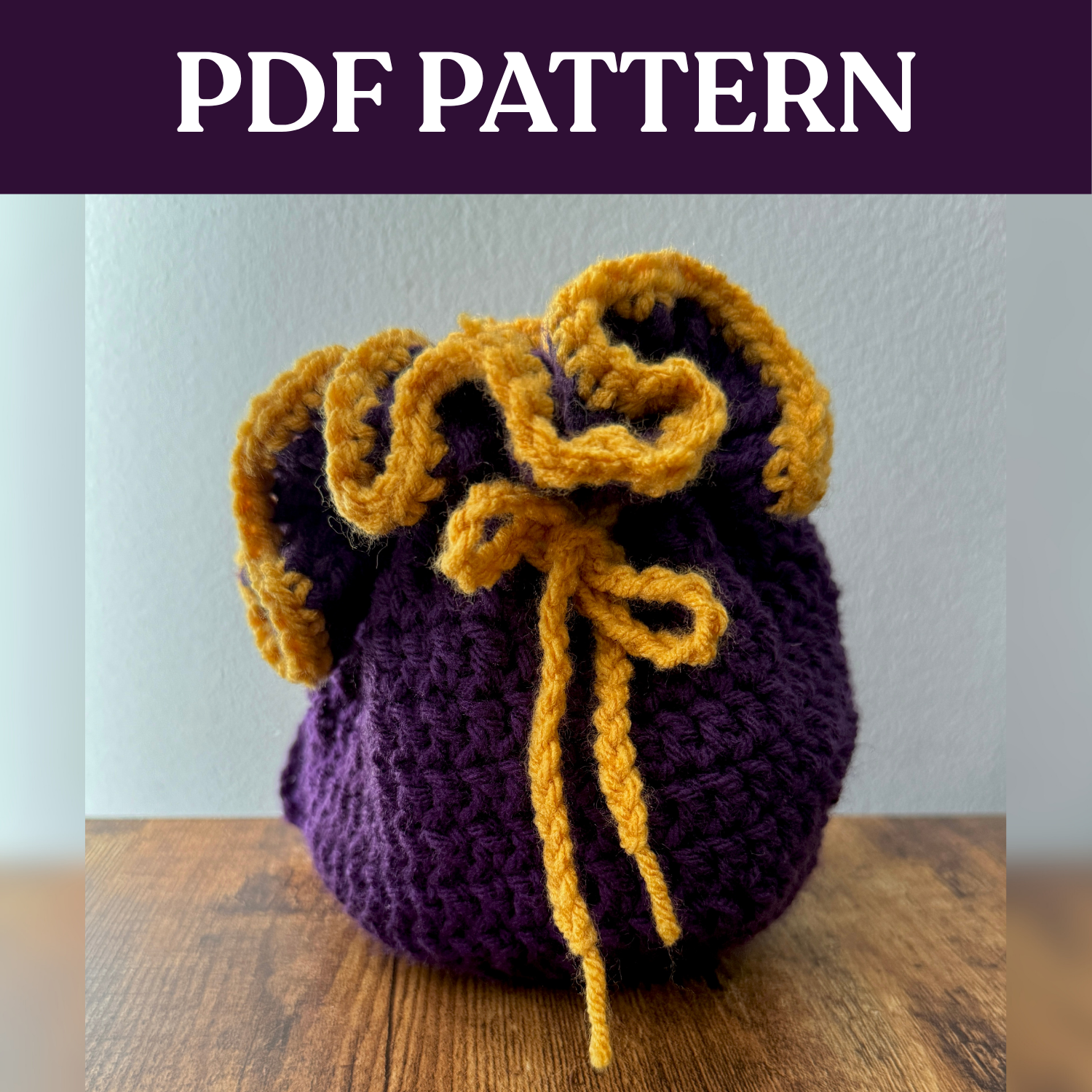 Dice Bag Crochet Pattern