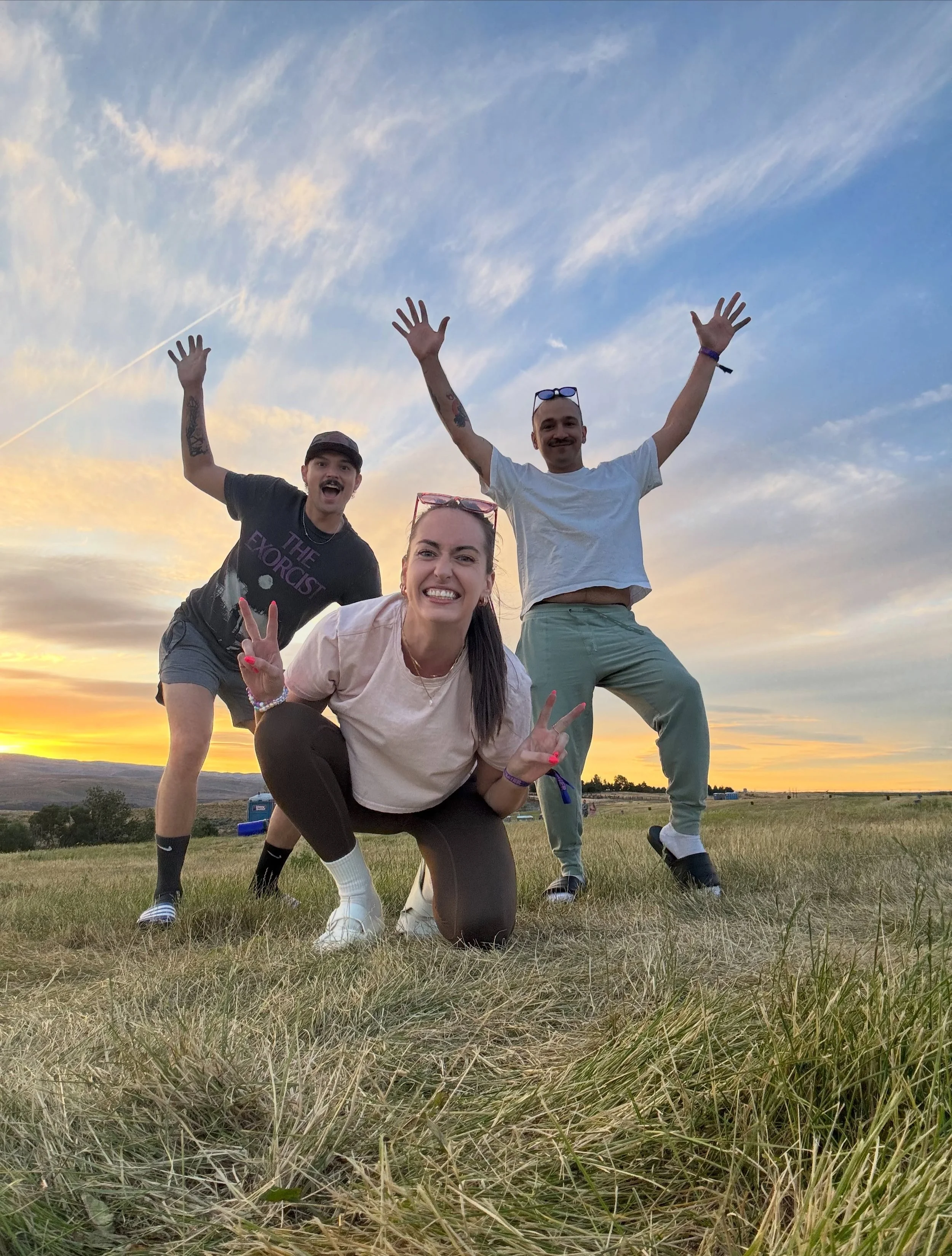 Golden Hour at The Gorge, the night before Rufus.🌞

It&rsquo;s hard to put into words how special The Gorge is to me, and witnessing friends experience it&rsquo;s magic for the first time takes it to a whole other level.✨