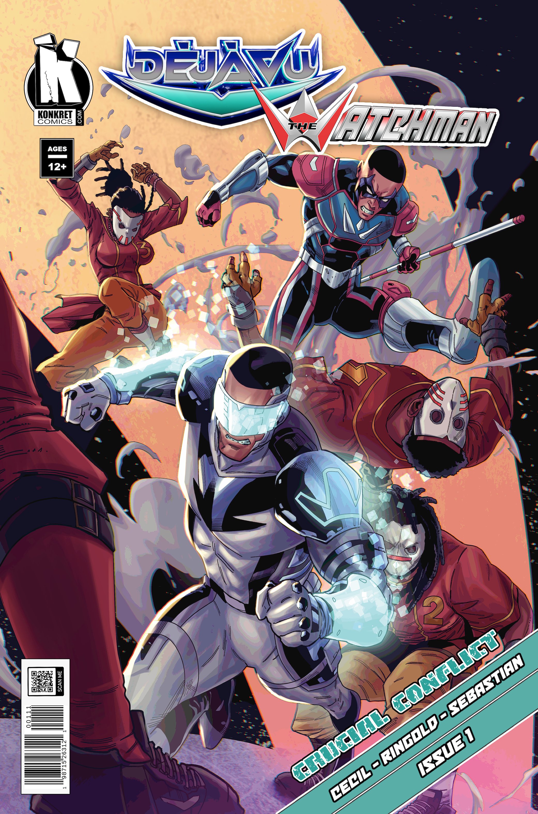 Deja Vu and The Watchman Crossover Comic