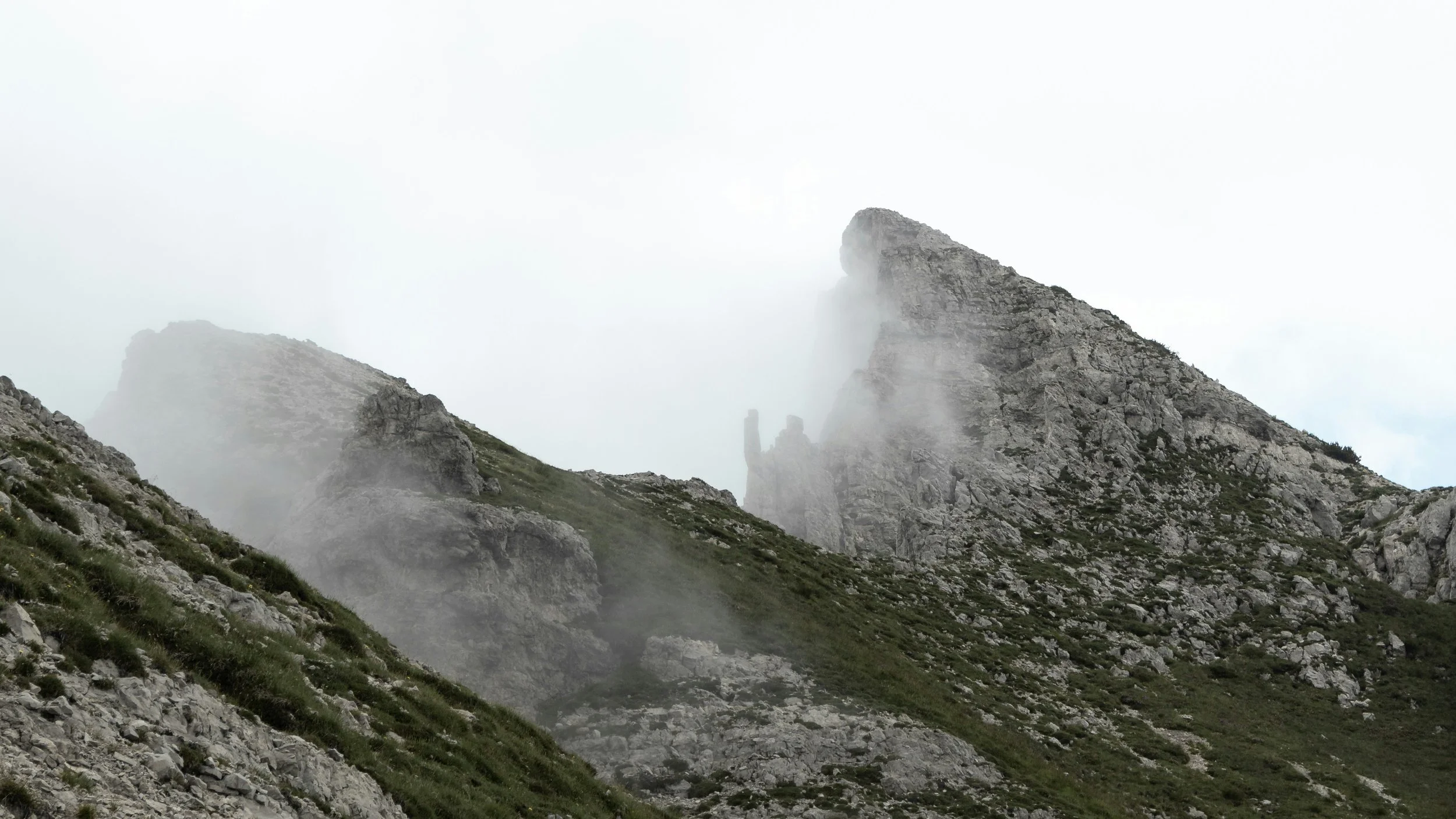 Mountains in the mist