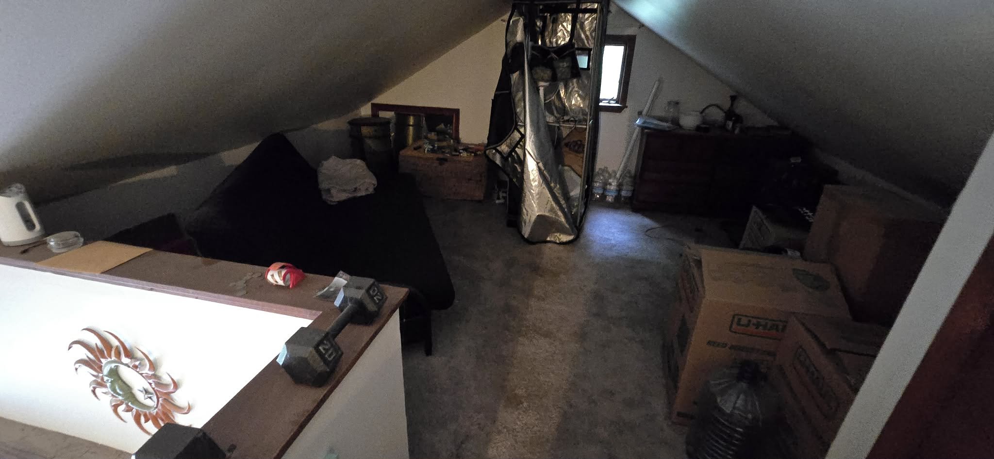Attic Clean Out Before