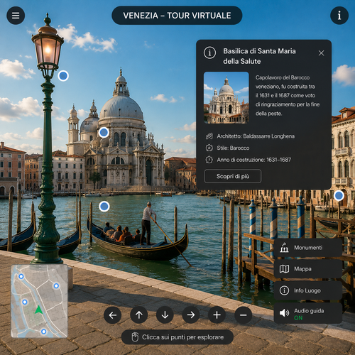 Esperienze immersive per turismo
