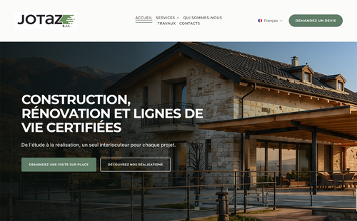 Progetto sito web Jotaz