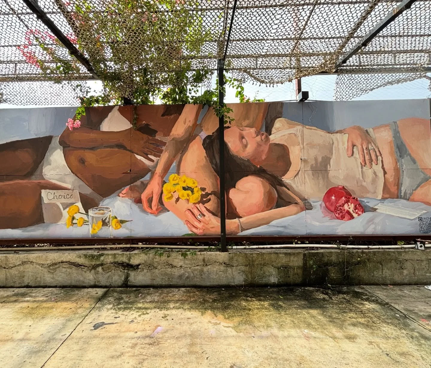 Thank you @reprouncensored for giving me the opportunity to write my love letter to Miami, in which I get to advocate for women&rsquo;s reproductive rights with my work and thanks for trusting me to do so giving me all the freedom that you did!!

You