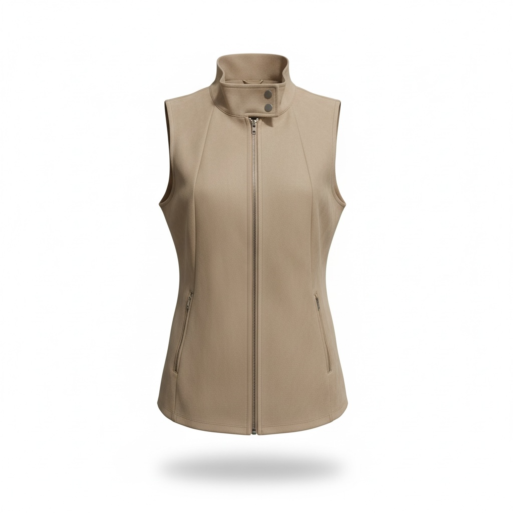 Cordelia Street- Suede feel Vest