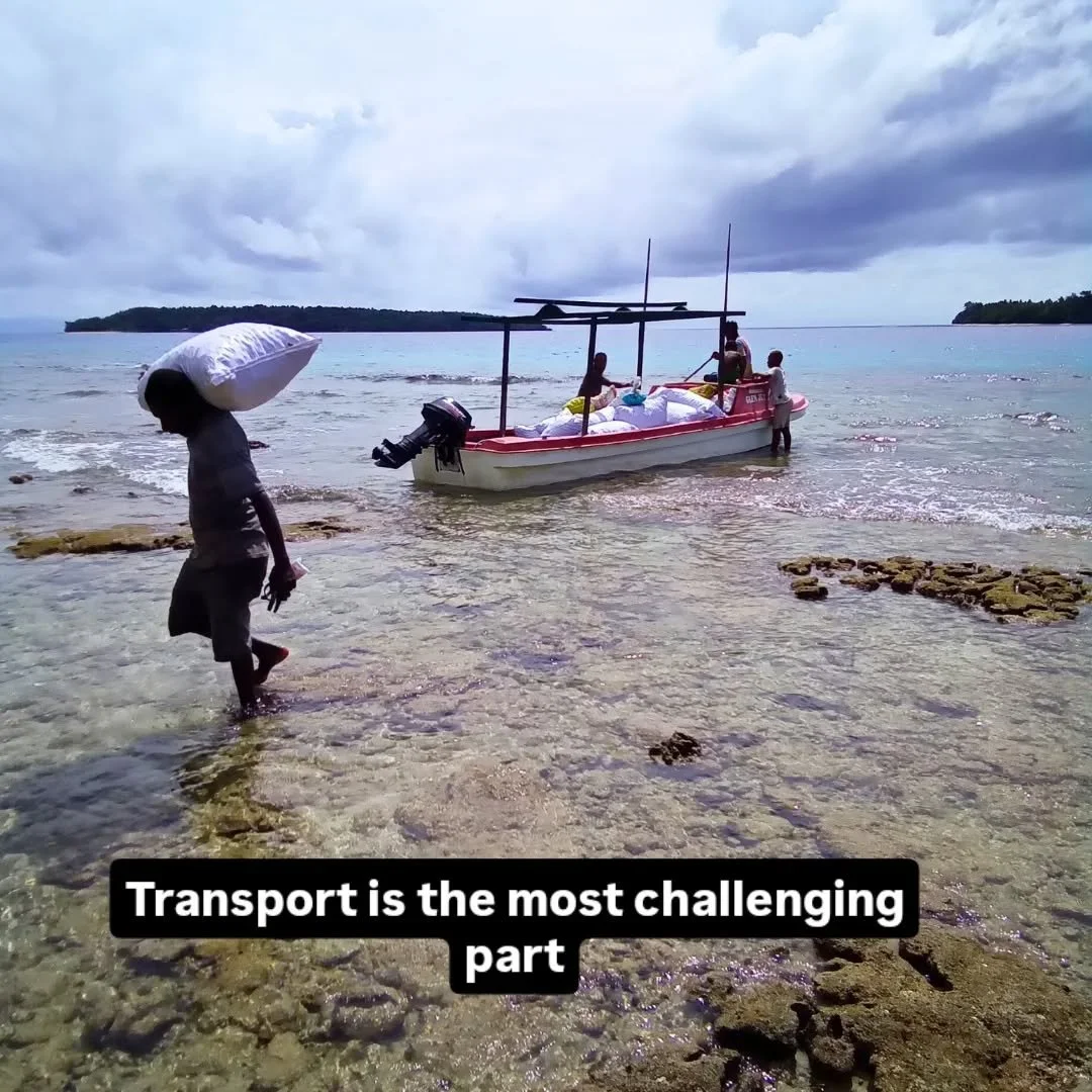 The most challenging part is transportation of nuts out of some isolated villages in the country. 🇻🇺 

#greenforestoils #villagelife #vanuatumade #supportlocal #export