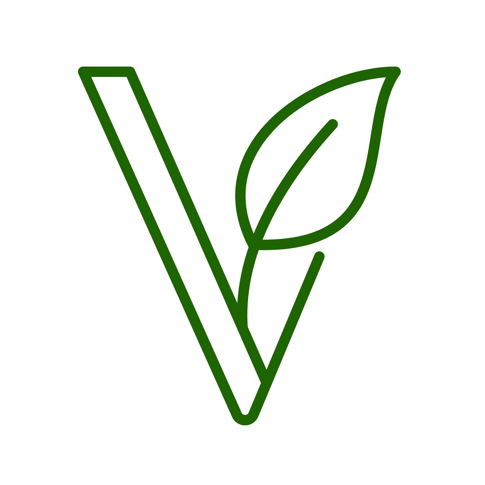 Website line drawing representing vegan