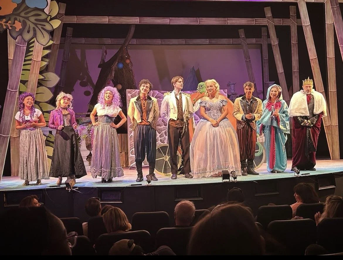 Rebecca goes on as the Fairy Godmother in "Cinderella' at the John W. Engeman Theater.