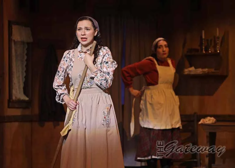 Rebecca as Chava in "Fiddler on the Roof."
