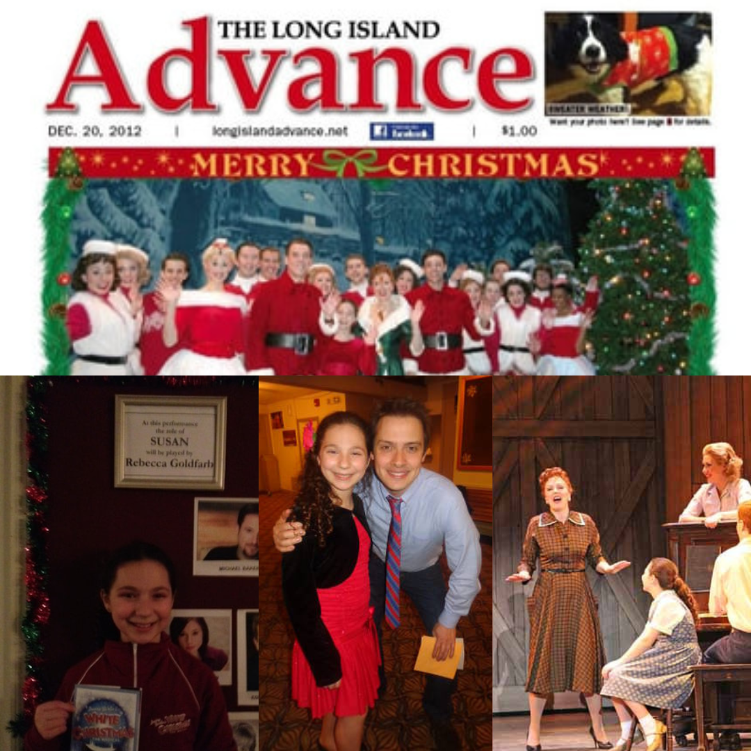 Rebecca in "White Christmas" at The Gateway.