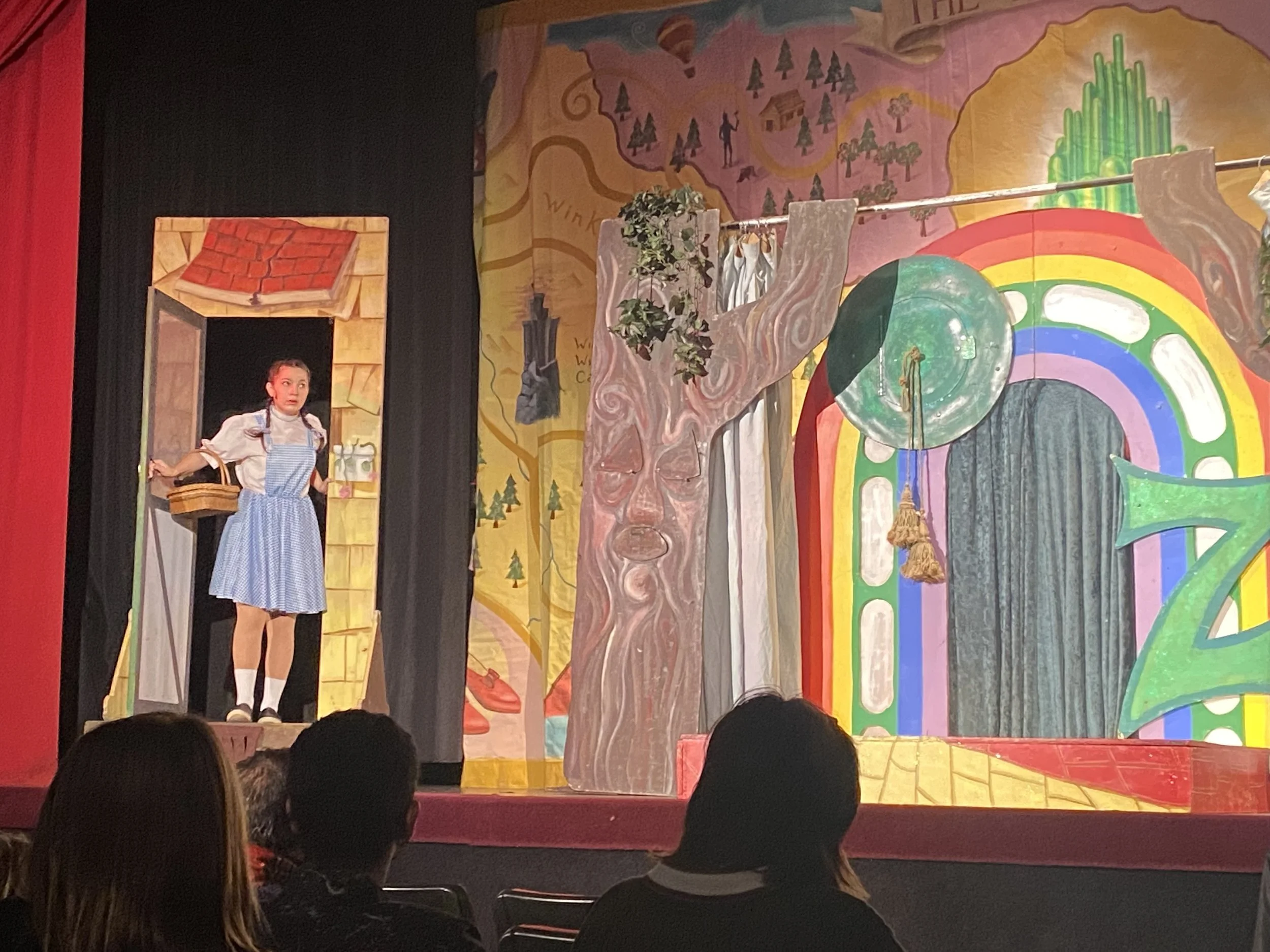 Rebecca as Dorothy in "The Wizard of Oz."