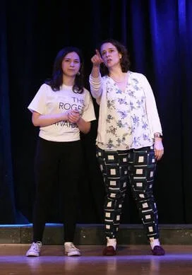 Rebecca as a finalist for Best Actress at the Roger Rees Awards.
