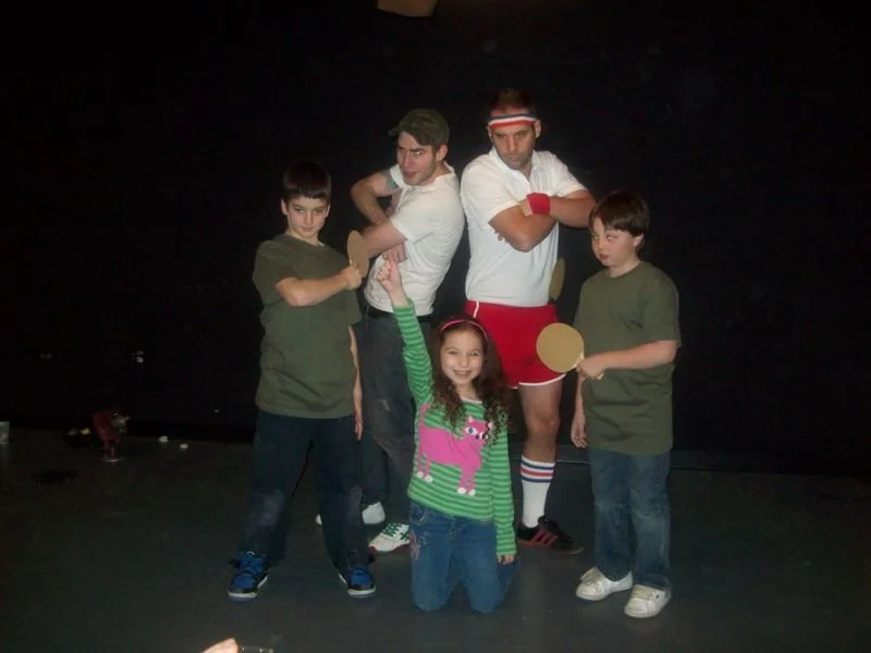 Behind the scenes of "Puppy Love" film.