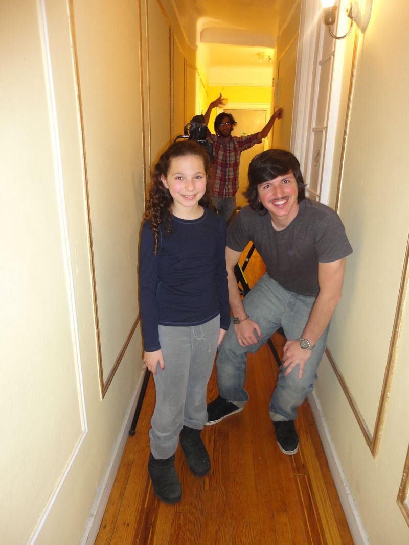Behind the scenes of "Isabel."