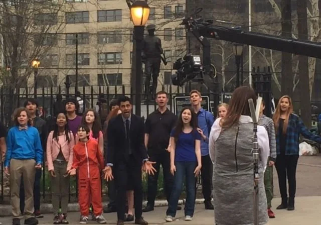 Behind the scenes of "The Daily Show."