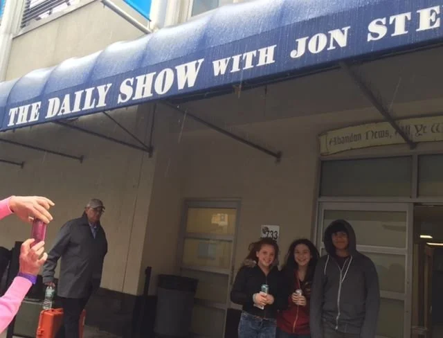 Behind the scenes of "The Daily Show."