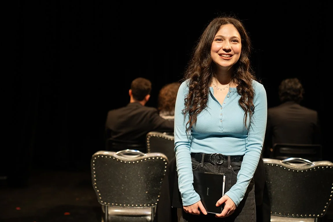 Scene from "The High School Reunion That Never Should Have Happened" at Spark Theatre Festival.