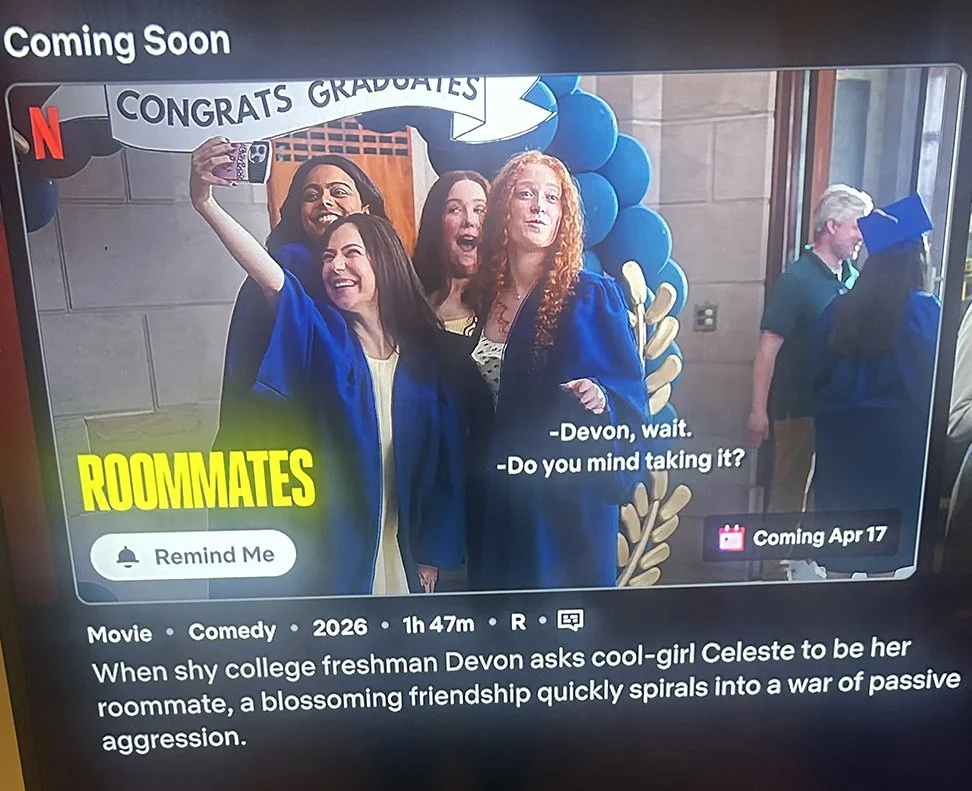 ROOMMATES on Netflix.
