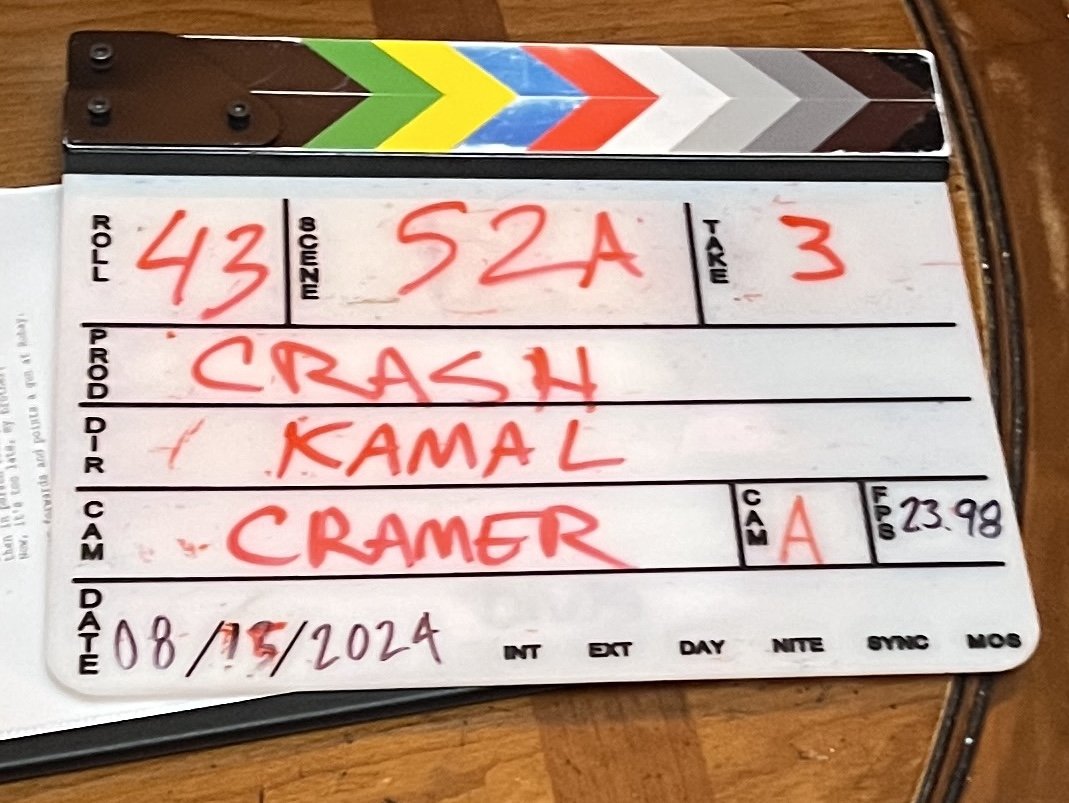 Filming for CRASH THE SYSTEM.