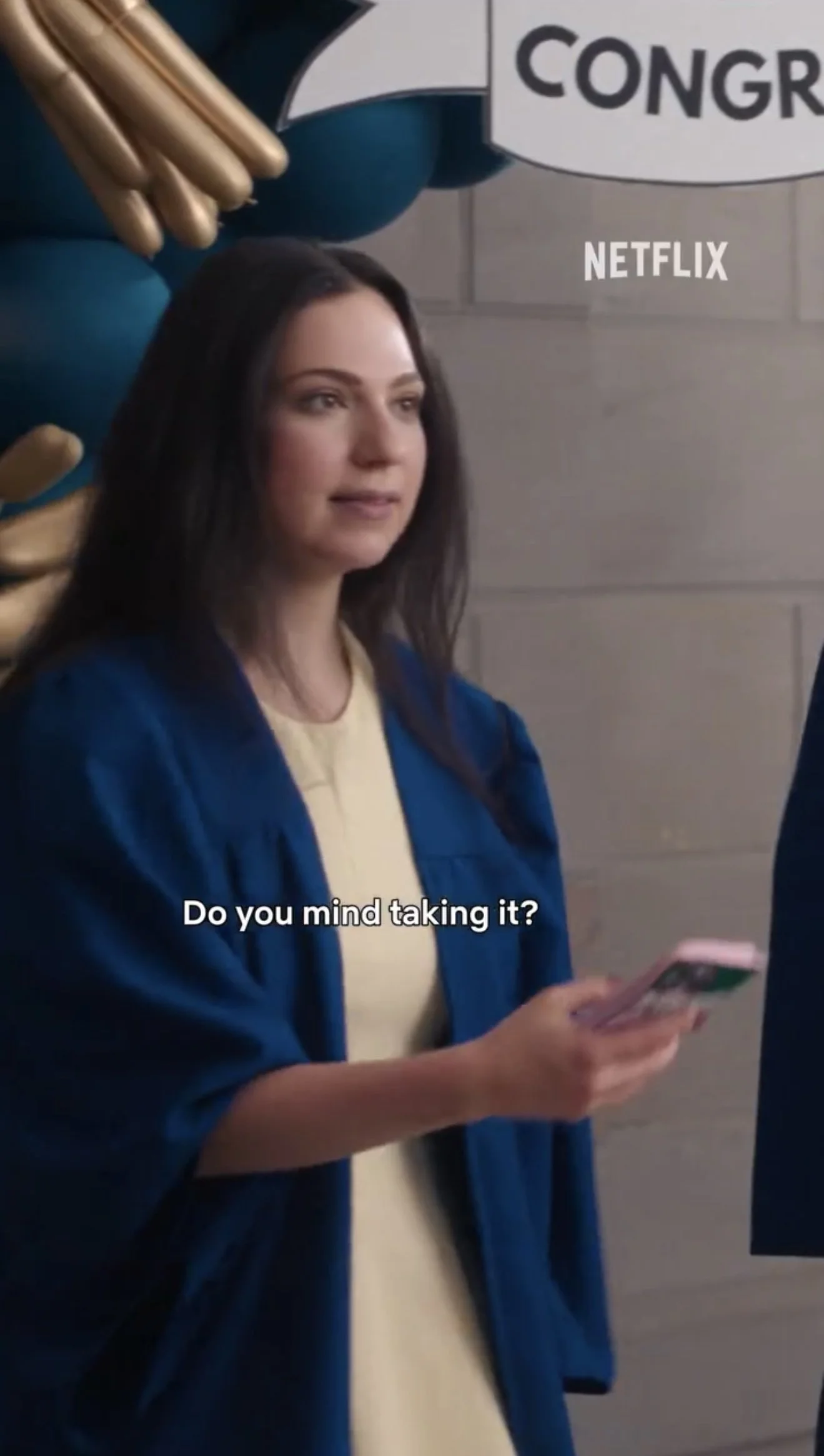 Rebecca appears in the official trailer for ROOMMATES.