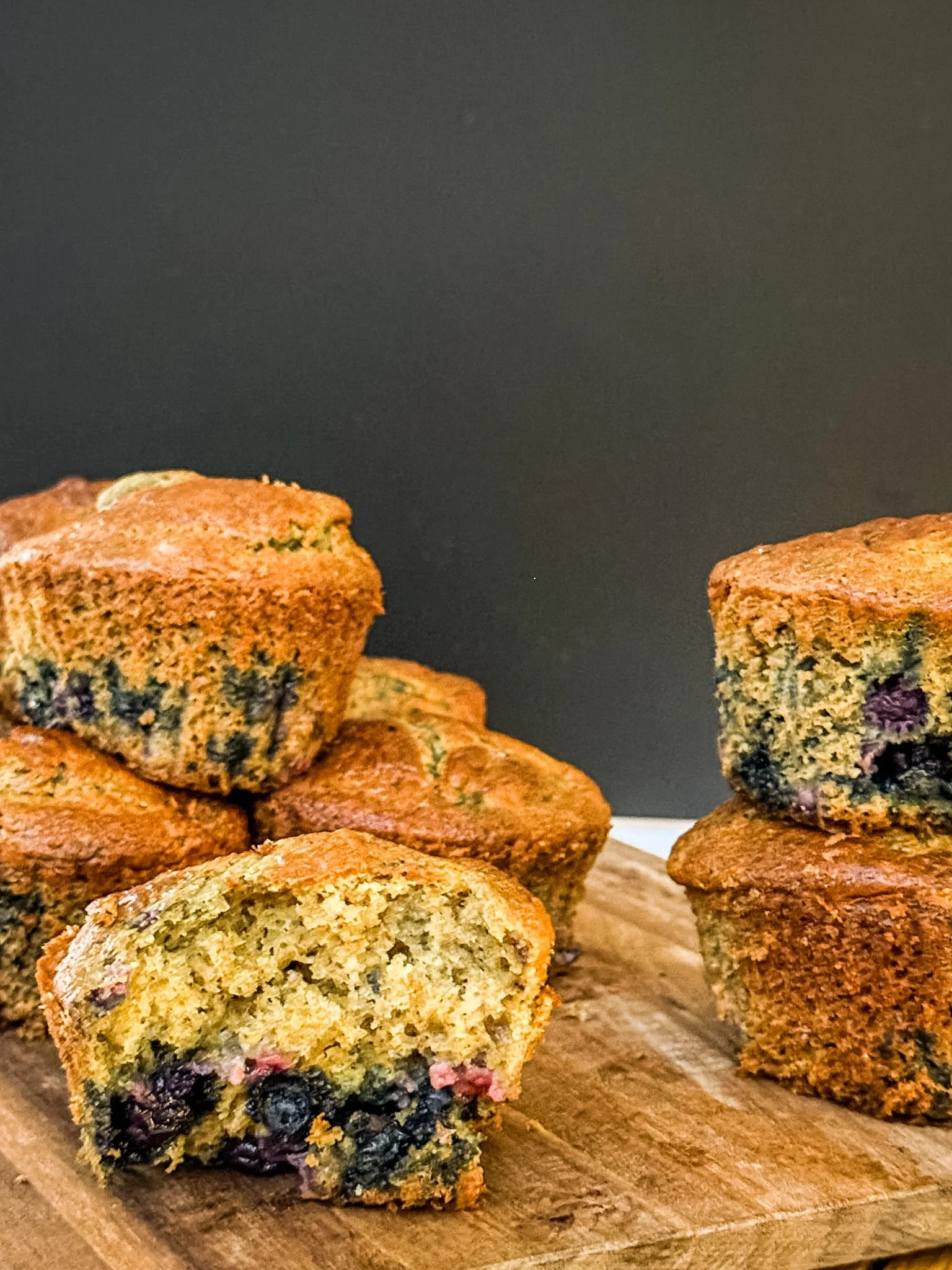Wheat Charm — Blueberry Wheat Muffin