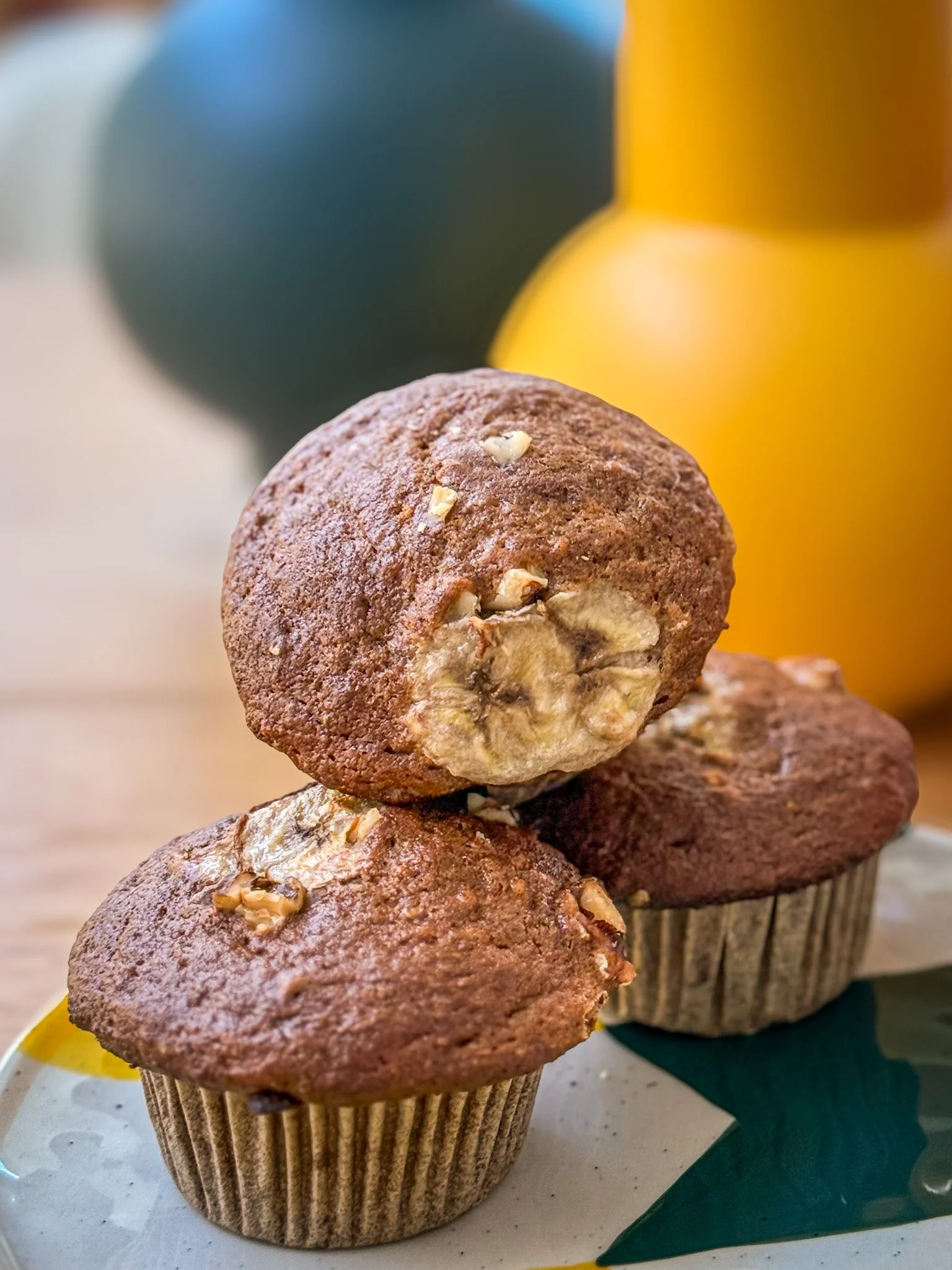 Warm Equation  —  Banana Cardamom Muffin