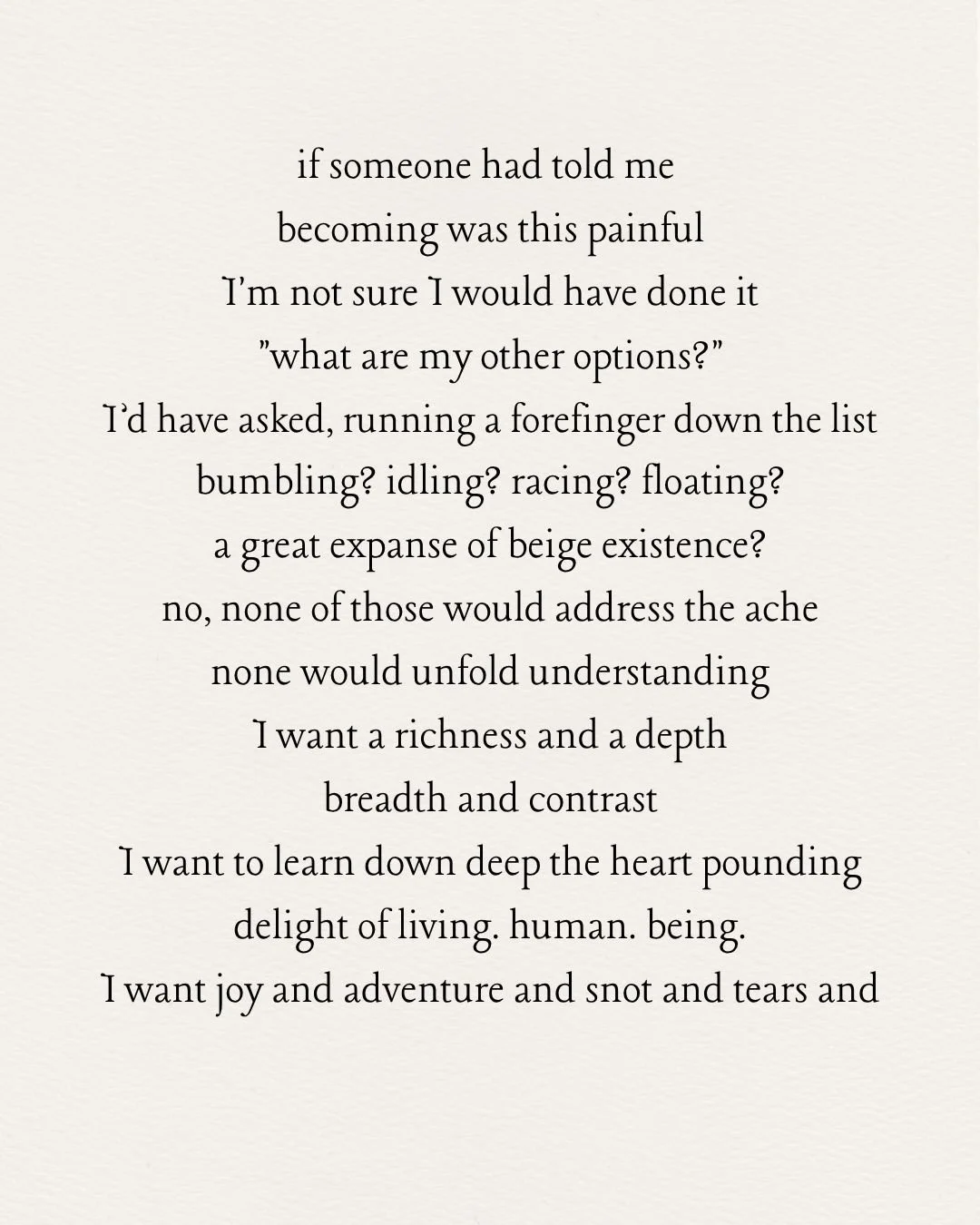 becoming.

#interwovenworks