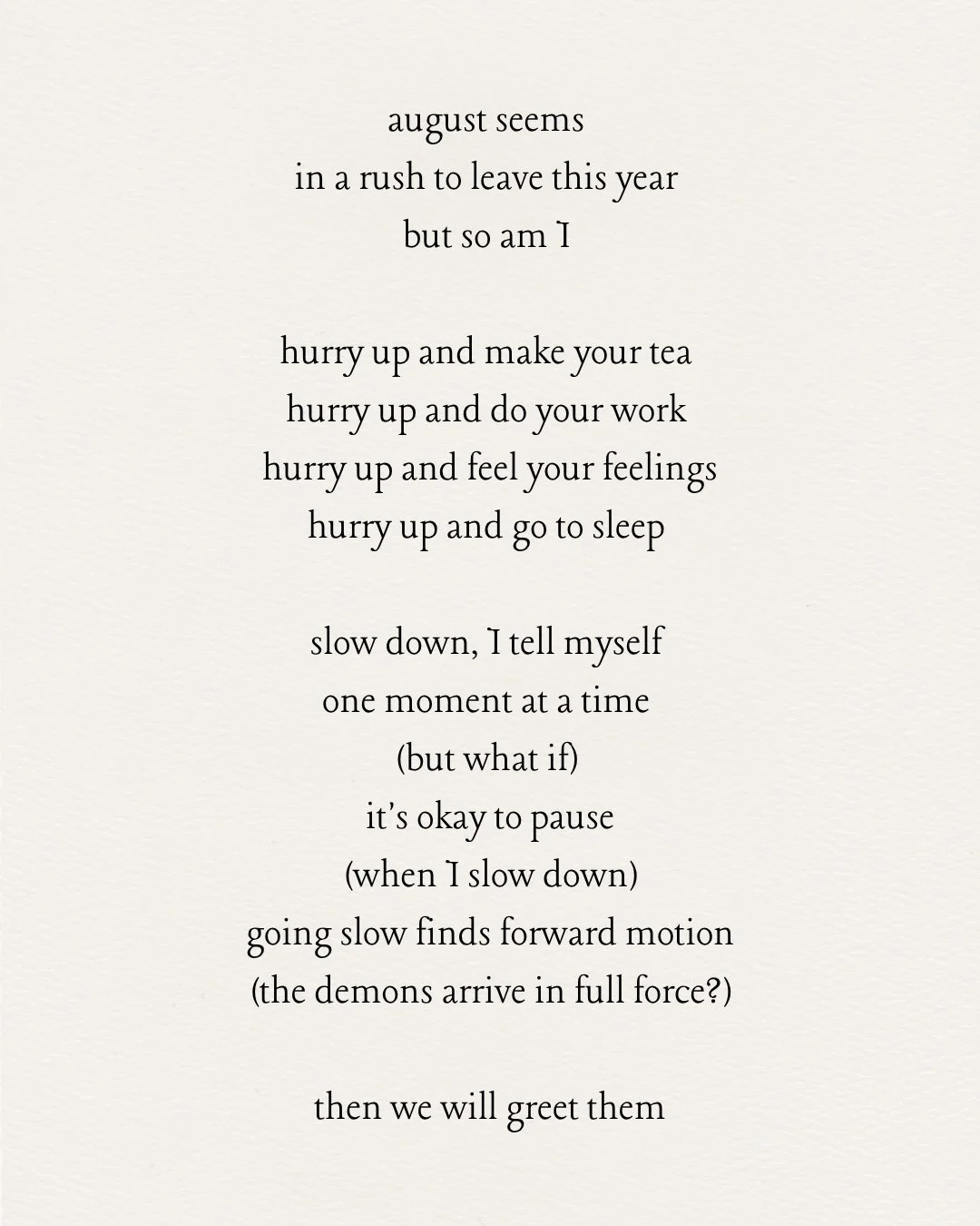 august.