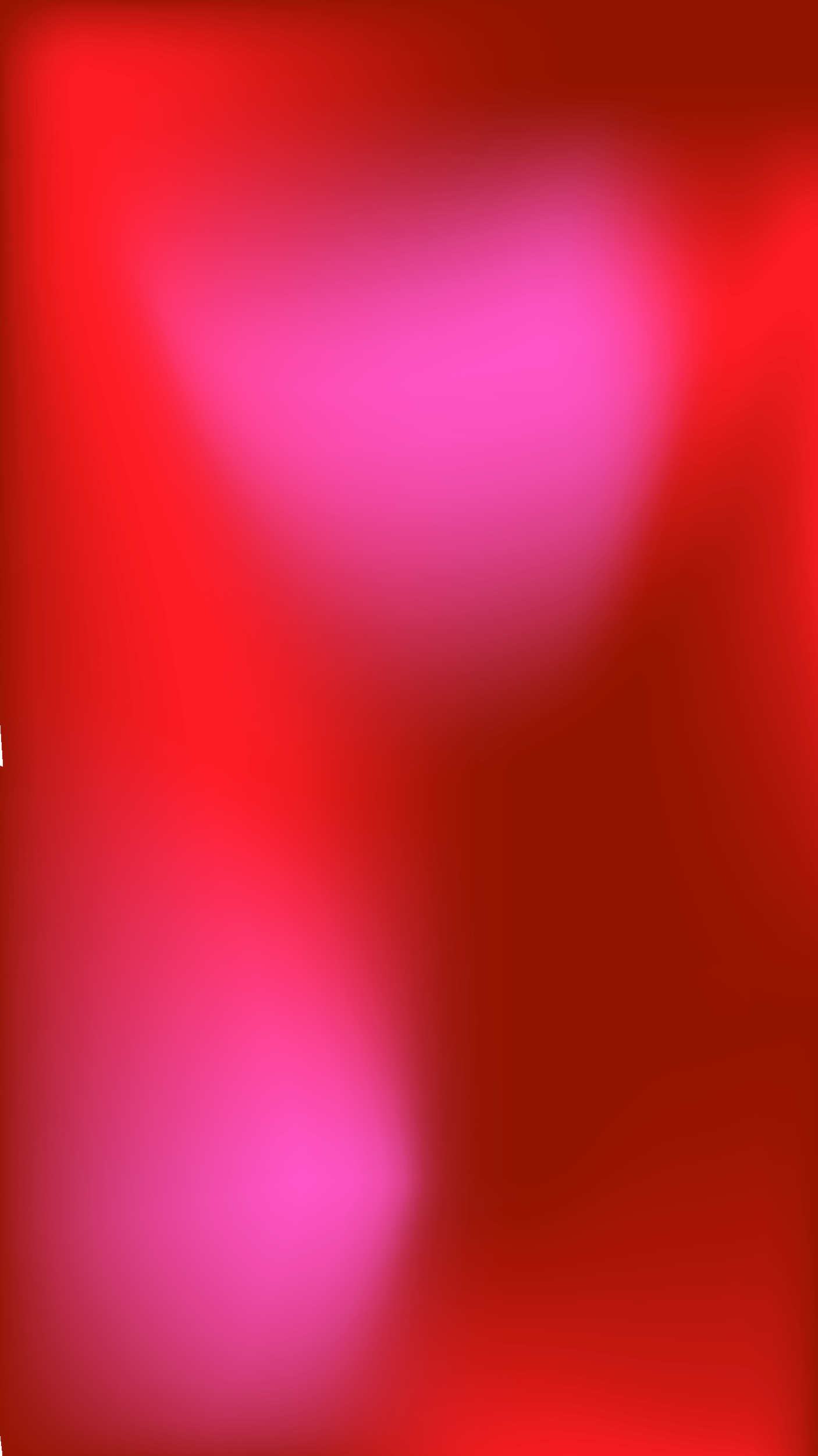Blurred red background with pink and purple blurry spots.