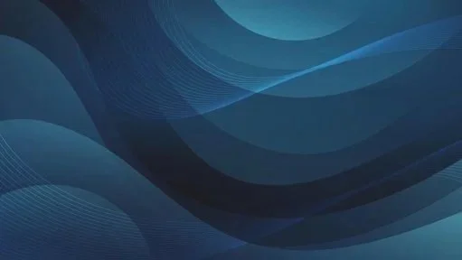 Abstract digital background with flowing dark and light blue lines