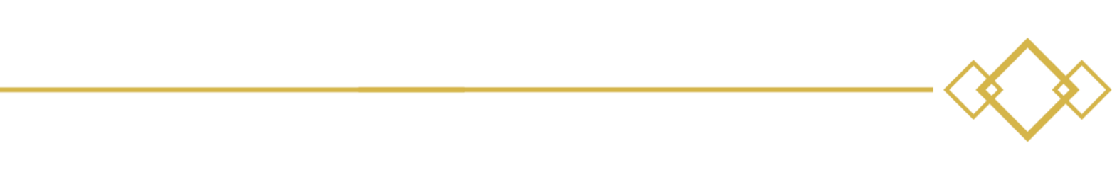 Decorative border featuring a gold geometric pattern on a black background.