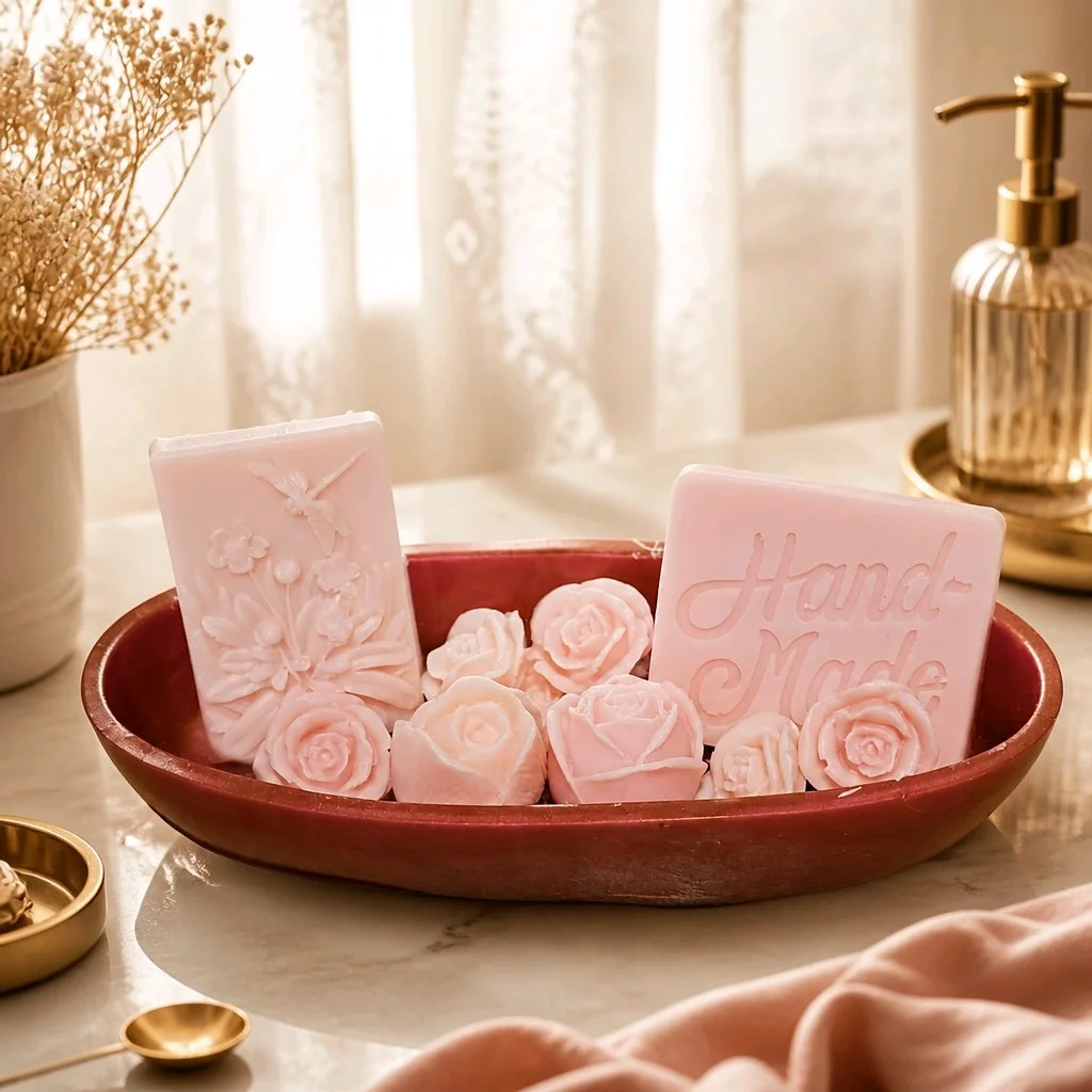 Rose Scented Shea Butter Soap