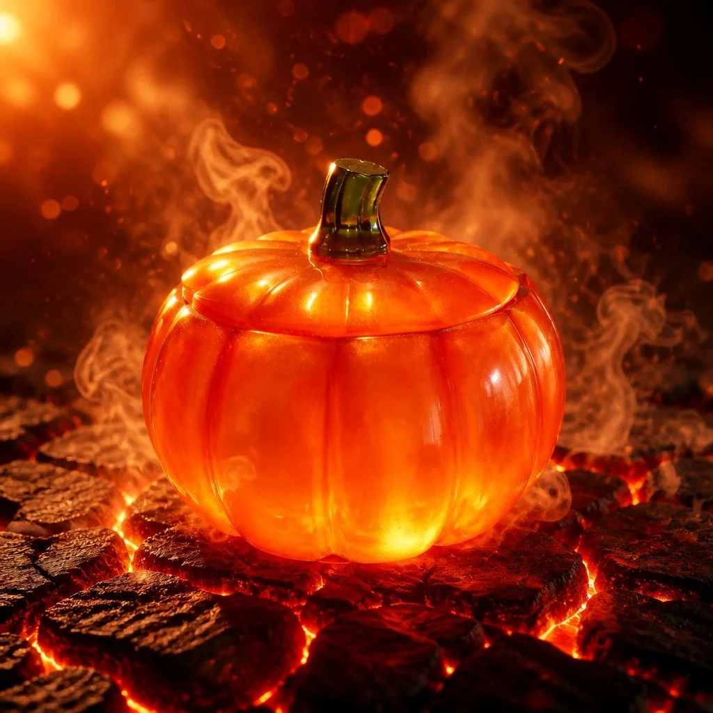 Enchanting Pumpkin Jar