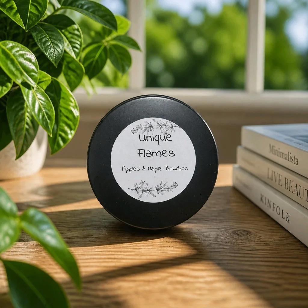 Apples & Maple Bourbon Scented Candle