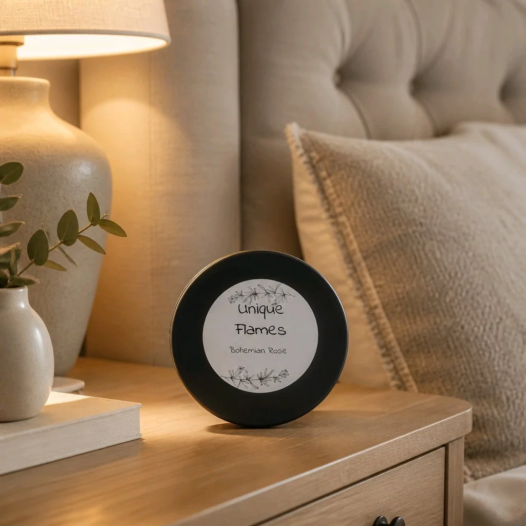 Bohemian Rose Scented Candle