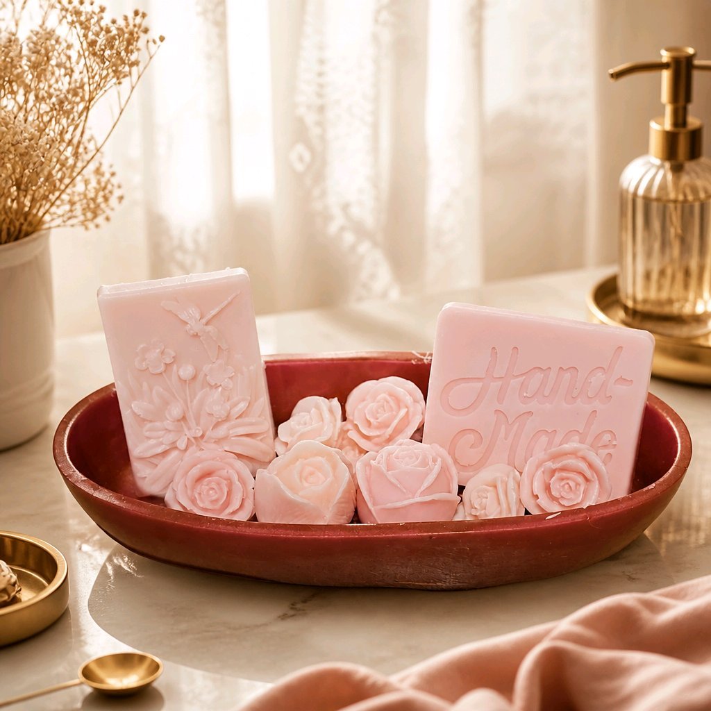 Exquisite Rose Scented Decor Soaps