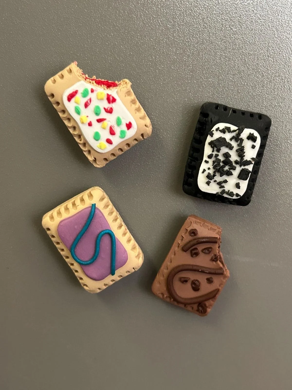 Toaster Pastry Magnets (Set of 4)