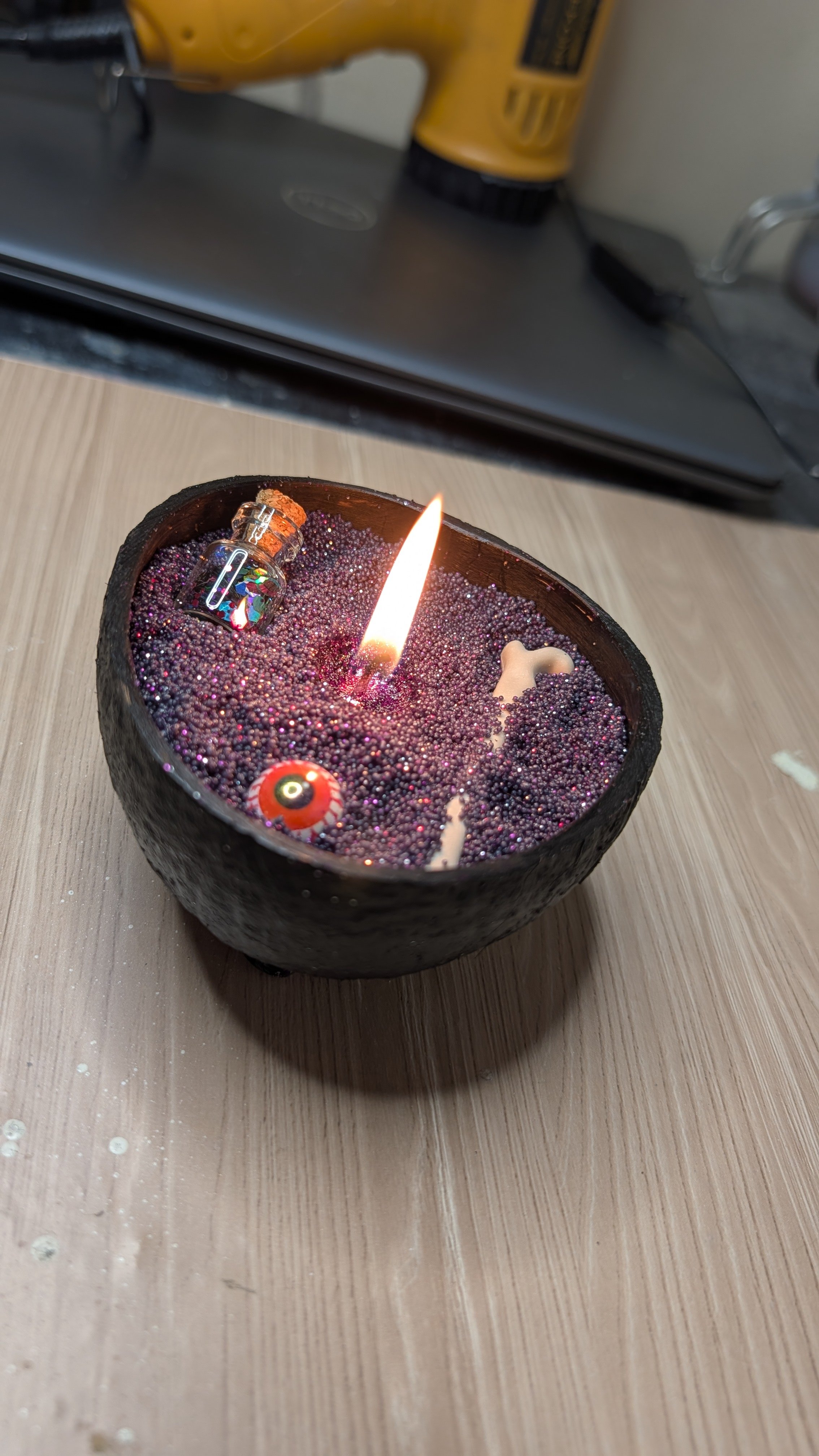October 25- Cauldron Candle Making